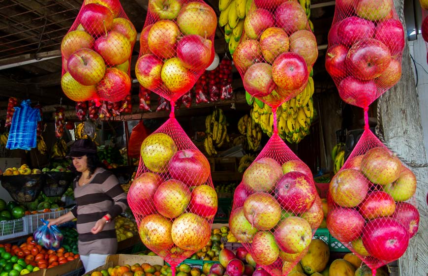 Fruit for sale from a road side stop