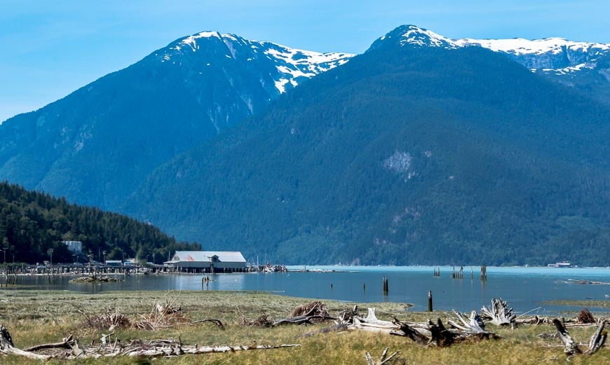 The ferry terminal at Bella Coola
