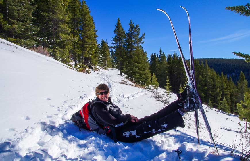 Me - resting in the snow