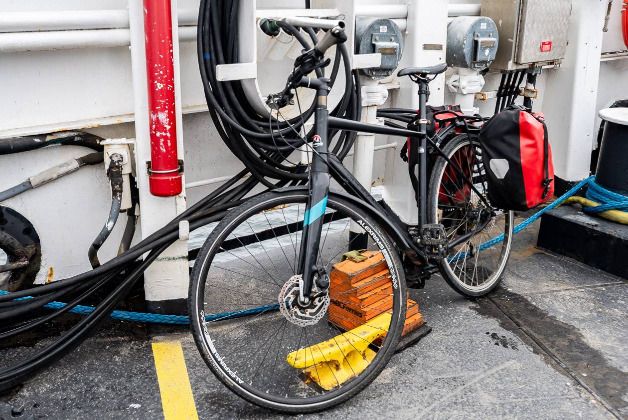 You can take your bike on a BC Ferry for $2