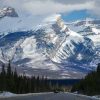 On the way to the Columbia Icefields