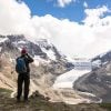 The Columbia Icefields on the Wilcox Pass hike