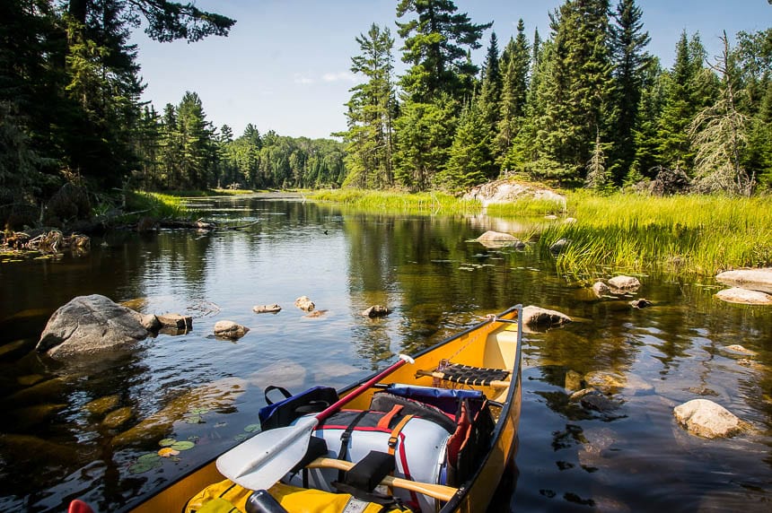 Best canoe trips in Canada includes Quetico Provincial Park