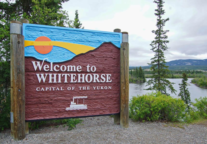 Welcome to Whitehorse the capital of the Yukon Territory