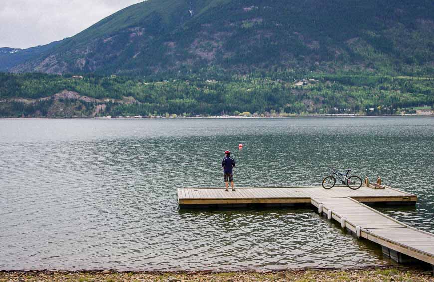 Biking in the Shuswap Region of British Columbia - Hike Bike Travel