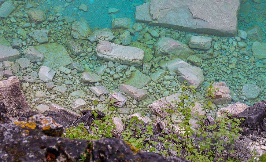 Unbelievable clarity of the Georgian Bay water