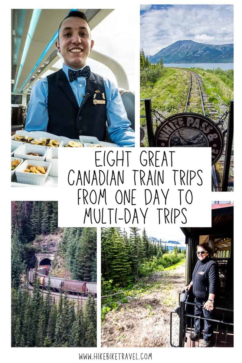Eight great Canadian train trips lasting from a day to many days