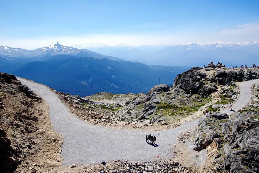 View from Whistler of the Black Tusk