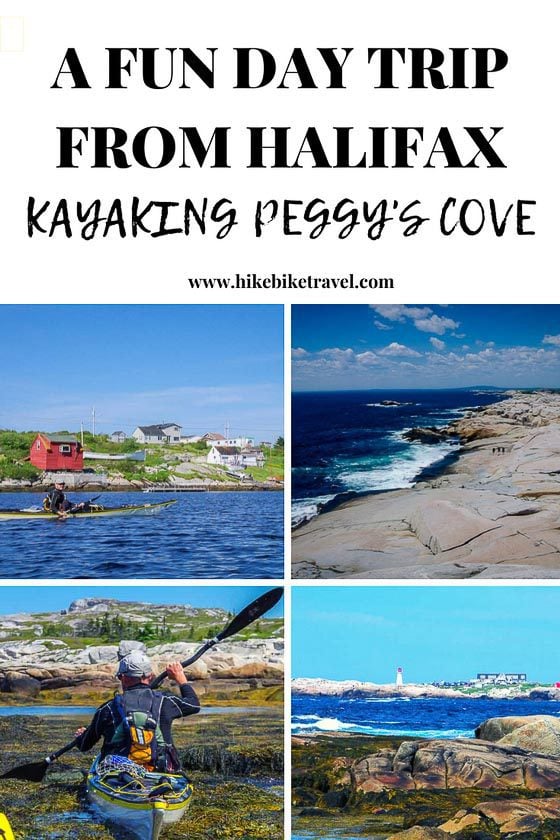 A fun day trip from Halifax - kayaking the Peggy's Cove area