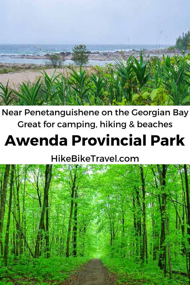 Awenda Provincial Park for camping, hiking & beaches