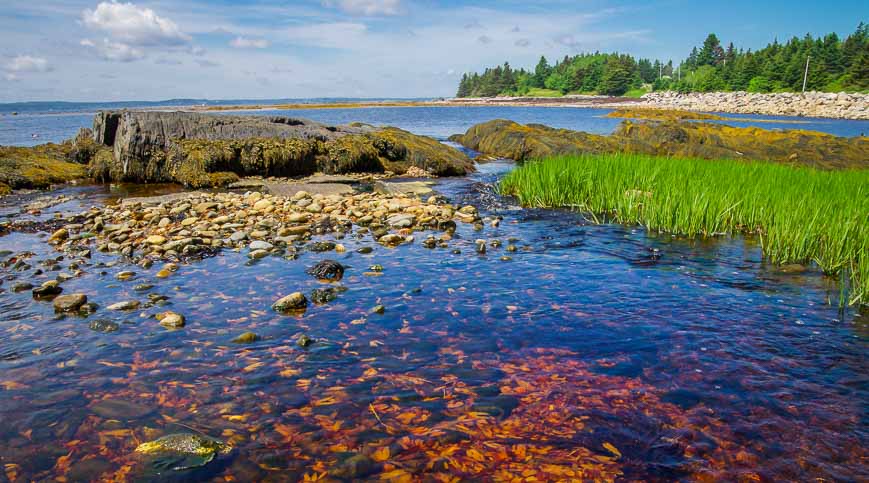 The view as you enter the hamlet of Blue Rocks