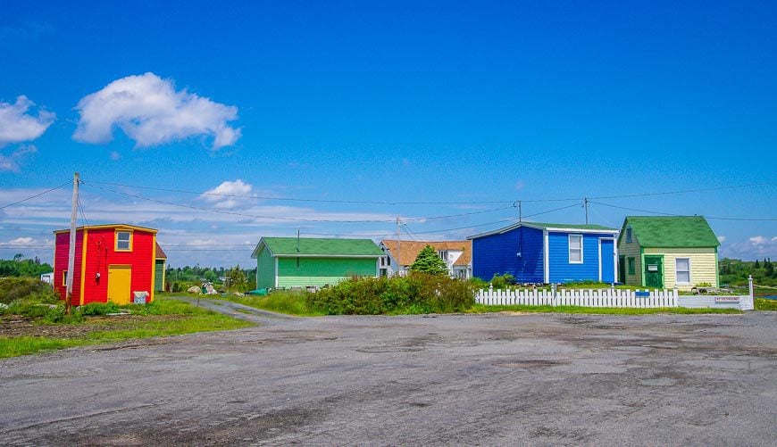 People aren't afraid of colour in Blue Rocks