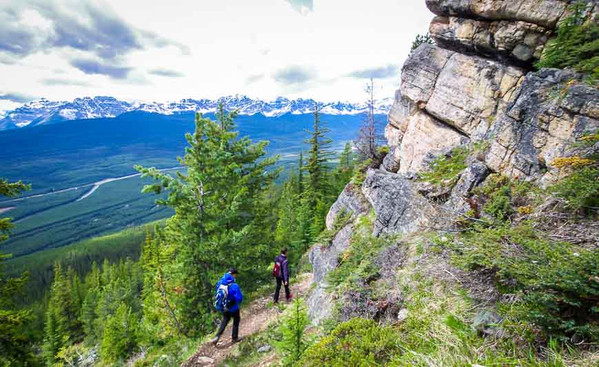 Lovely to be on a snow free trail in early June