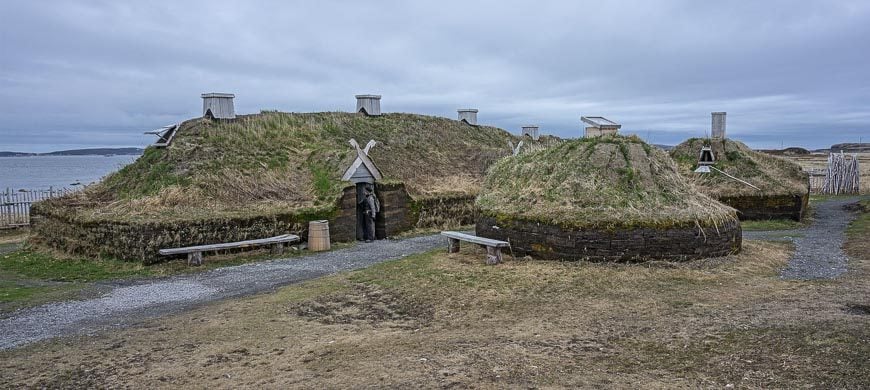 Reconstruction of Viking structures at L'Anse aux Meadows