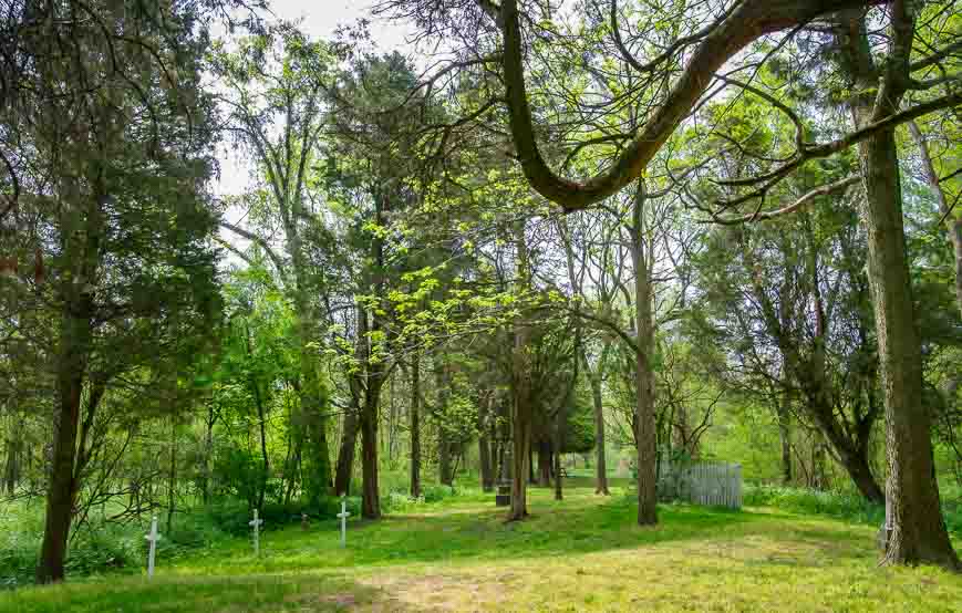 The DeLaurier Cemetery