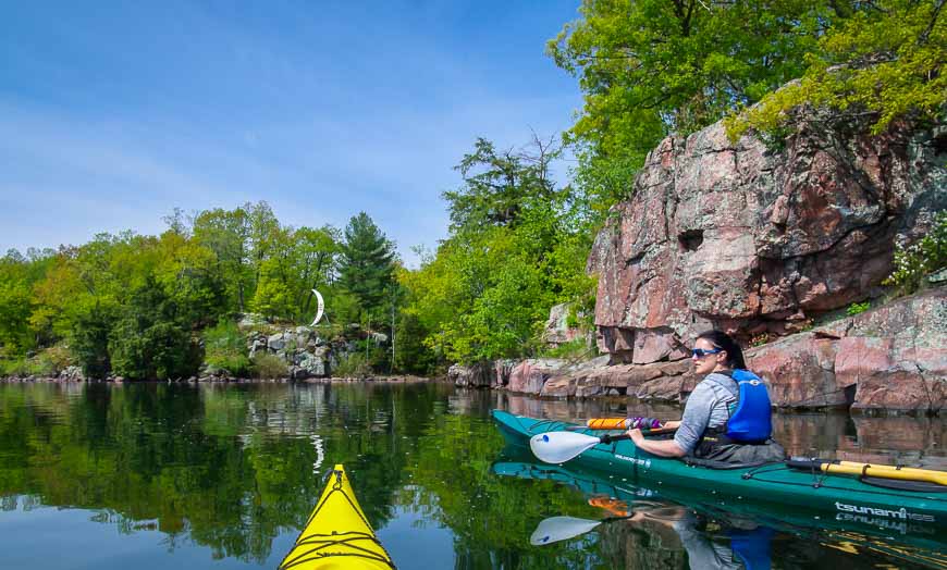 Kayaking the Thousand Islands on a Day Trip