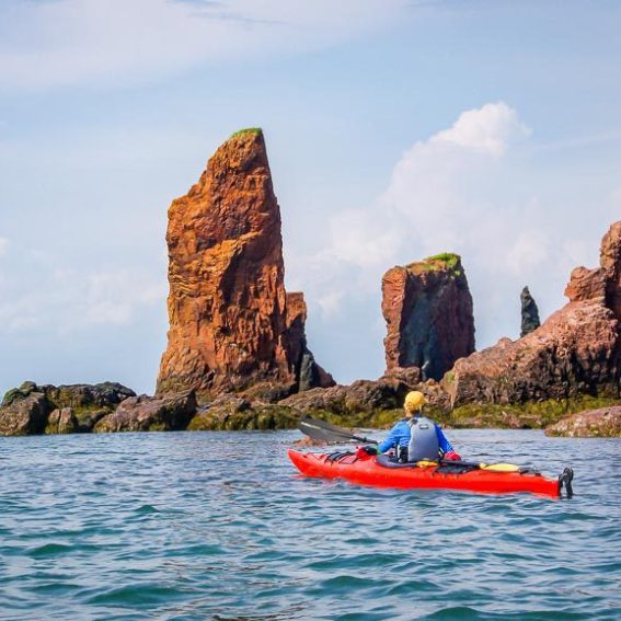 Kayaking the Cape Chignecto area