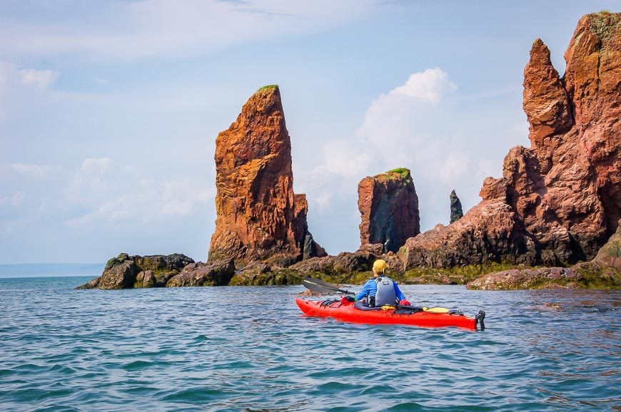 Kayaking the Cape Chignecto area