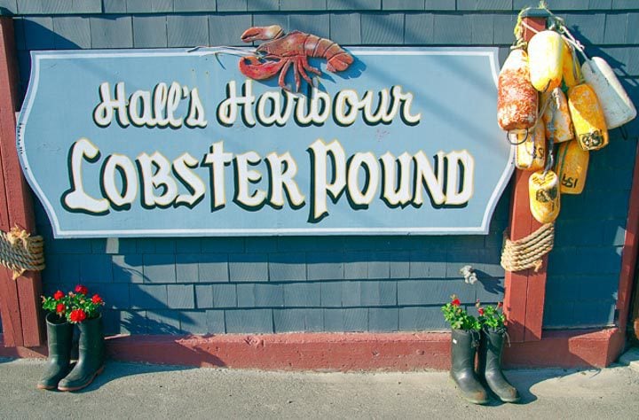 The Hall's Harbour Lobster Pound
