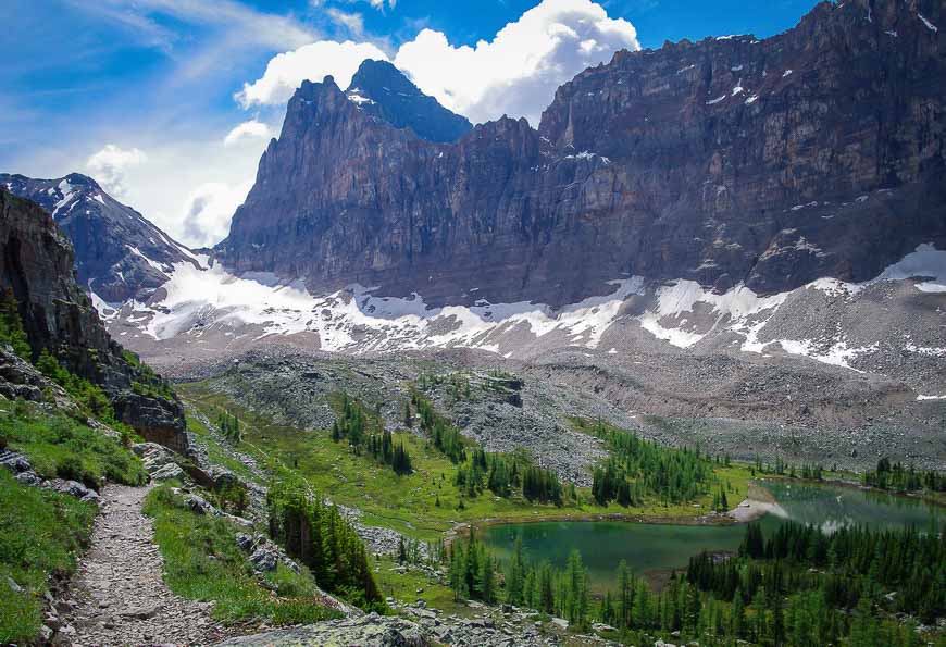 The Opabin Plateau on the Lake Ohara alpine hike