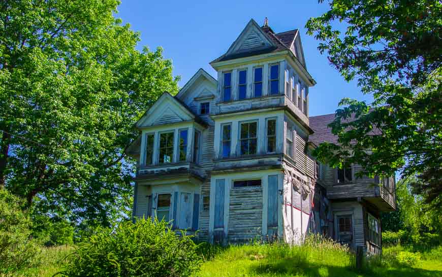 Beautiful old home - deserted, maybe even haunted