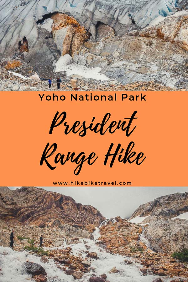 President Range hiking trails in Yoho National Park