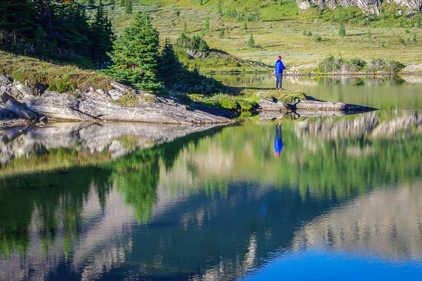 Baker Lake is supposed to be good for fishing