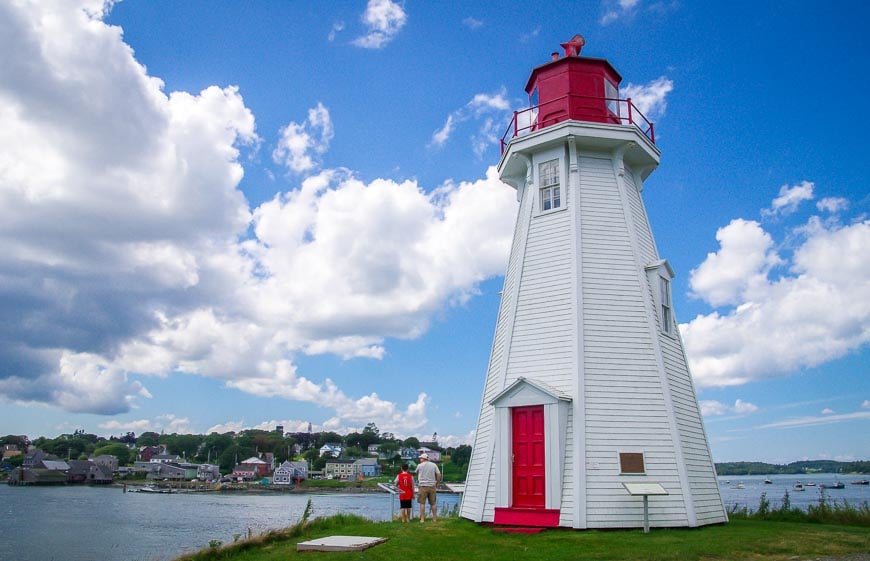 The Mulholland Lighthouse on Campobello Island