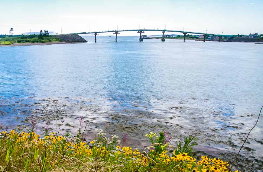 It's a short bridge linking Maine to Campobello Island