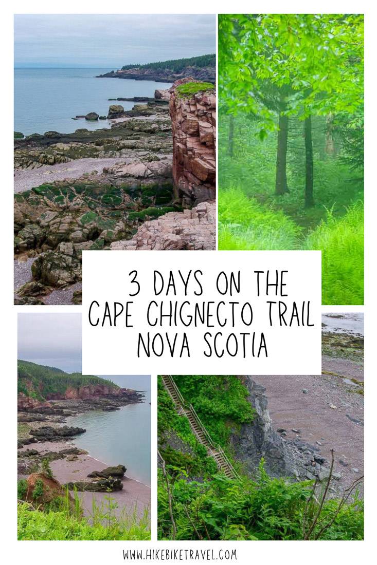 A 3-day hike on the Cape Chignecto Trail in Nova Scotia