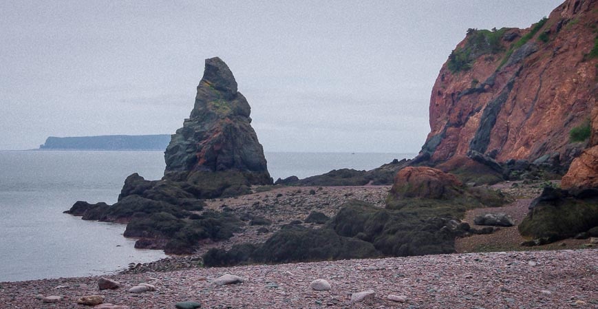 Low tide at Refugee Cove