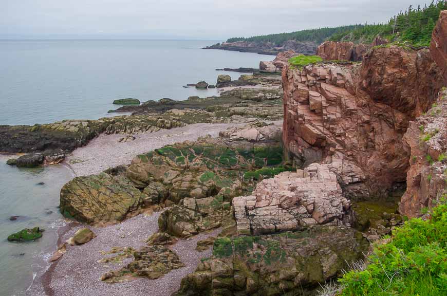 Never a boat on the Bay of Fundy