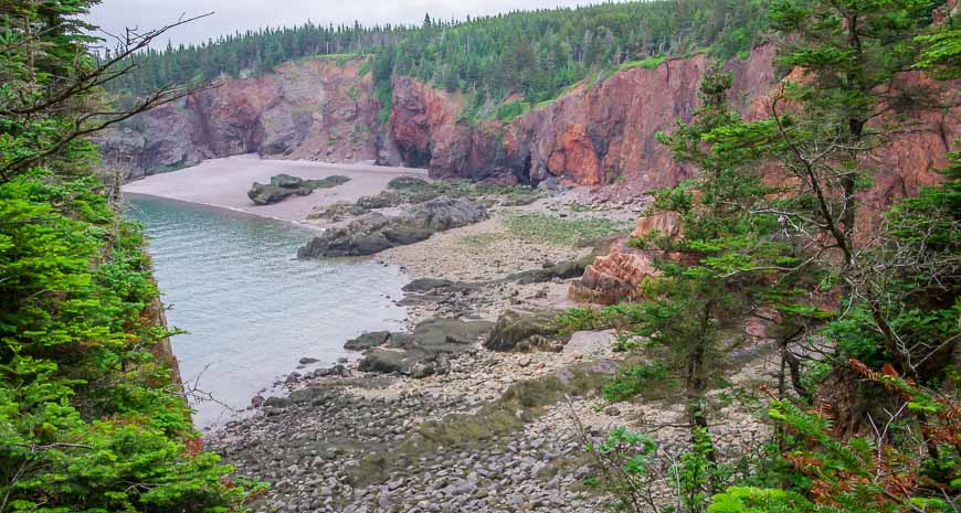 One of the best views along the Coastal Trail