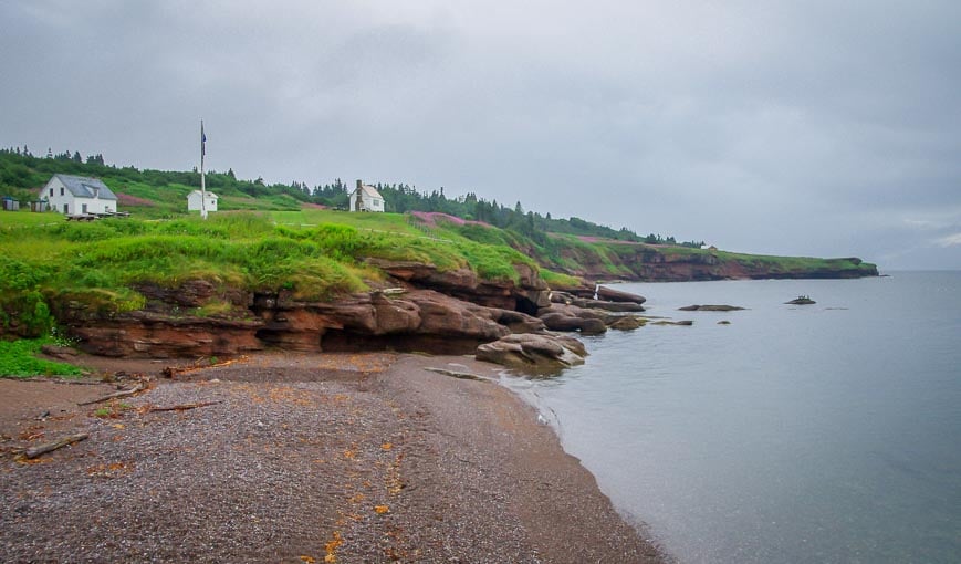 The former inhabitants of the island sure had a great shoreline to enjoy