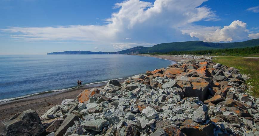 Just outside Forillon National Park on the Gaspe Peninsula