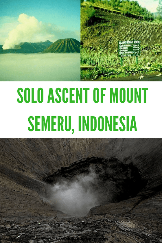 A Solo Ascent of Mount Semeru in Indonesia