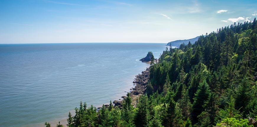 One of the things to do in Fundy National Park is to hike to Squaw's Cap Lookoff - a Fundy Biosphere Amazing Place