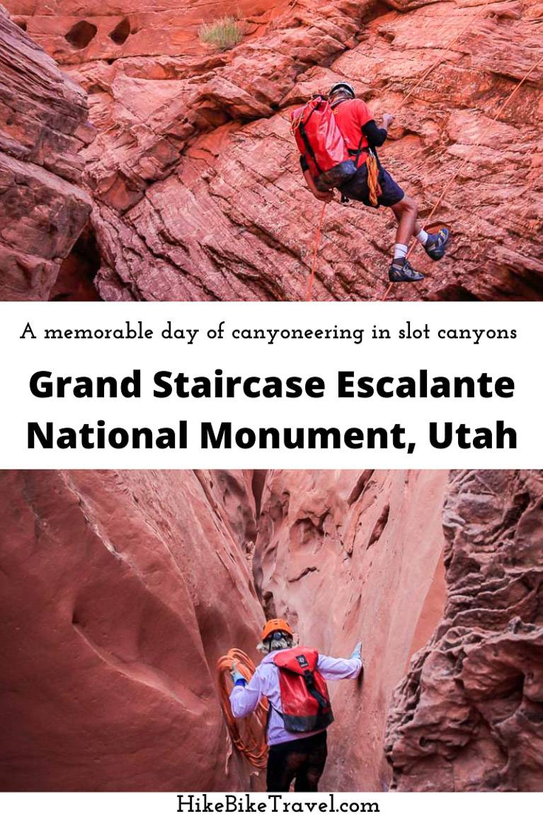 Grand Staircase Escalante slot canyons experience
