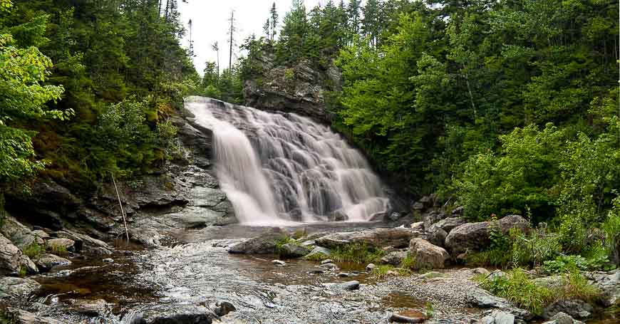 The wondrous views from Fundy National Park in Alma New Brunswick