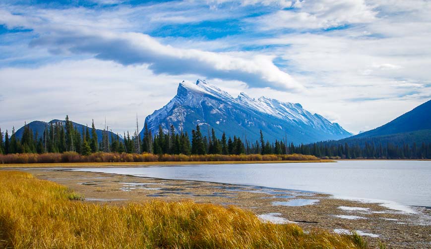 Looking towards Mount Rundle