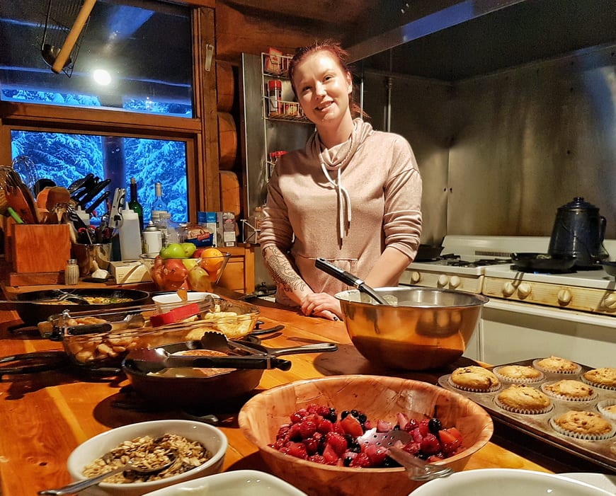 Delicious home-cooking at Sundance Lodge