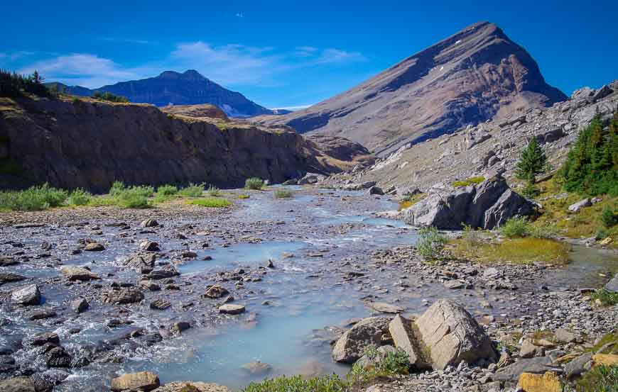 You must cross the Brazeau River