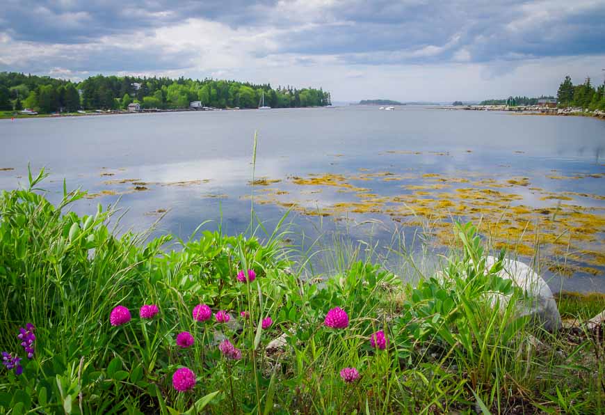 Cycle past scenes like this on the south shore of Nova Scotia