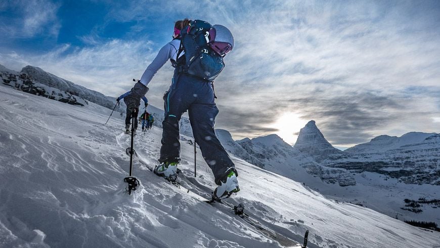 Skiing at Talus