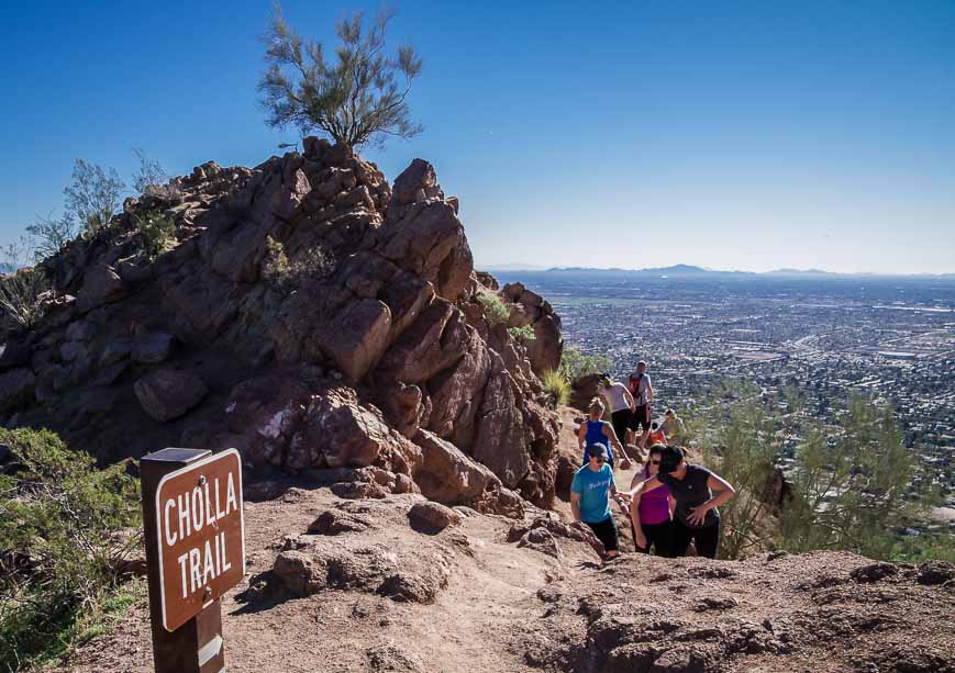 The Camelback Mountain Hike in Phoenix, Arizona - Hike Bike Travel