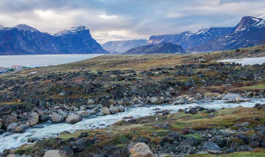 Pangnirtung at about 10:30 PM in early July