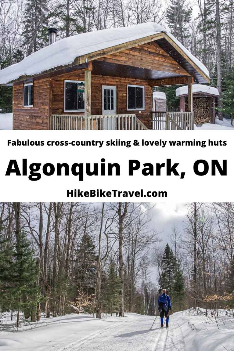 Fabulous cross-country skiing in Algonquin Park, Ontario