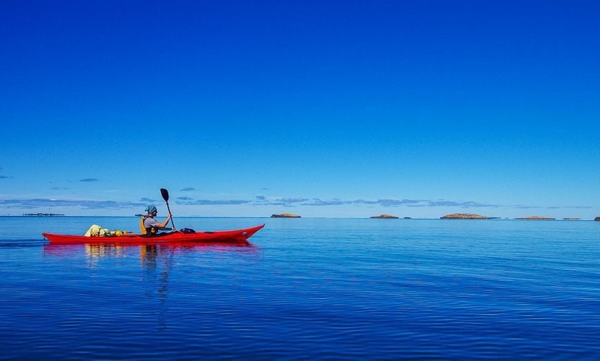 This is what the Georgian Bay can look like in mid-September