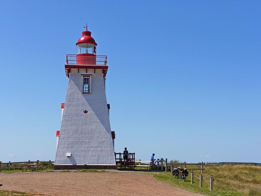 The lighthouse in Souris