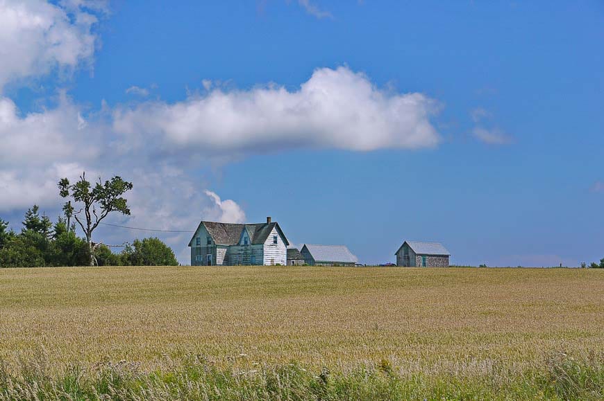 Biking the length of PEI